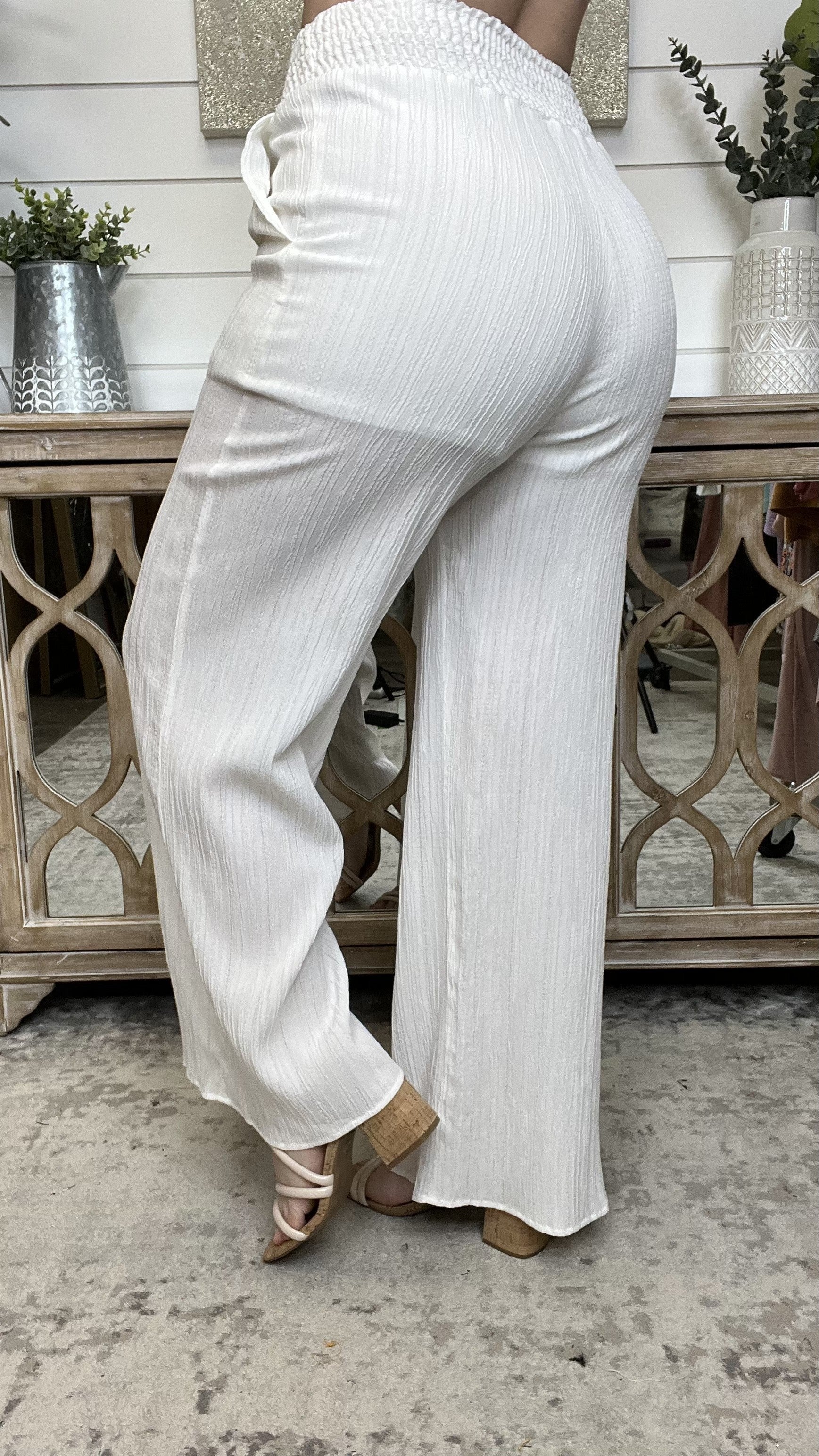 Caught In a Breeze High-Rise Palazzo Pants - Image 4