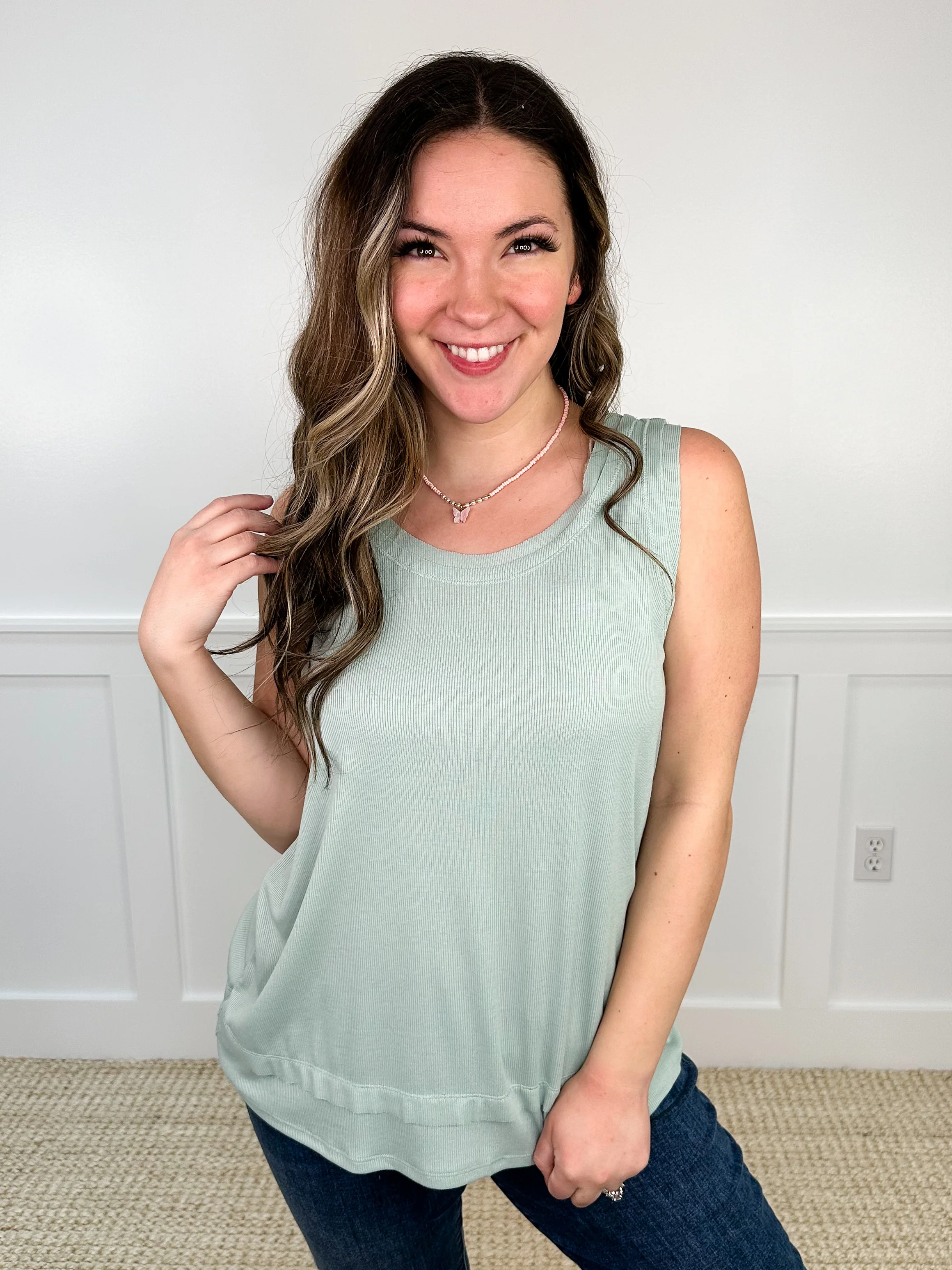 Direct Results Ribbed Avery Mae Tank Top - 8 colors! - Image 4
