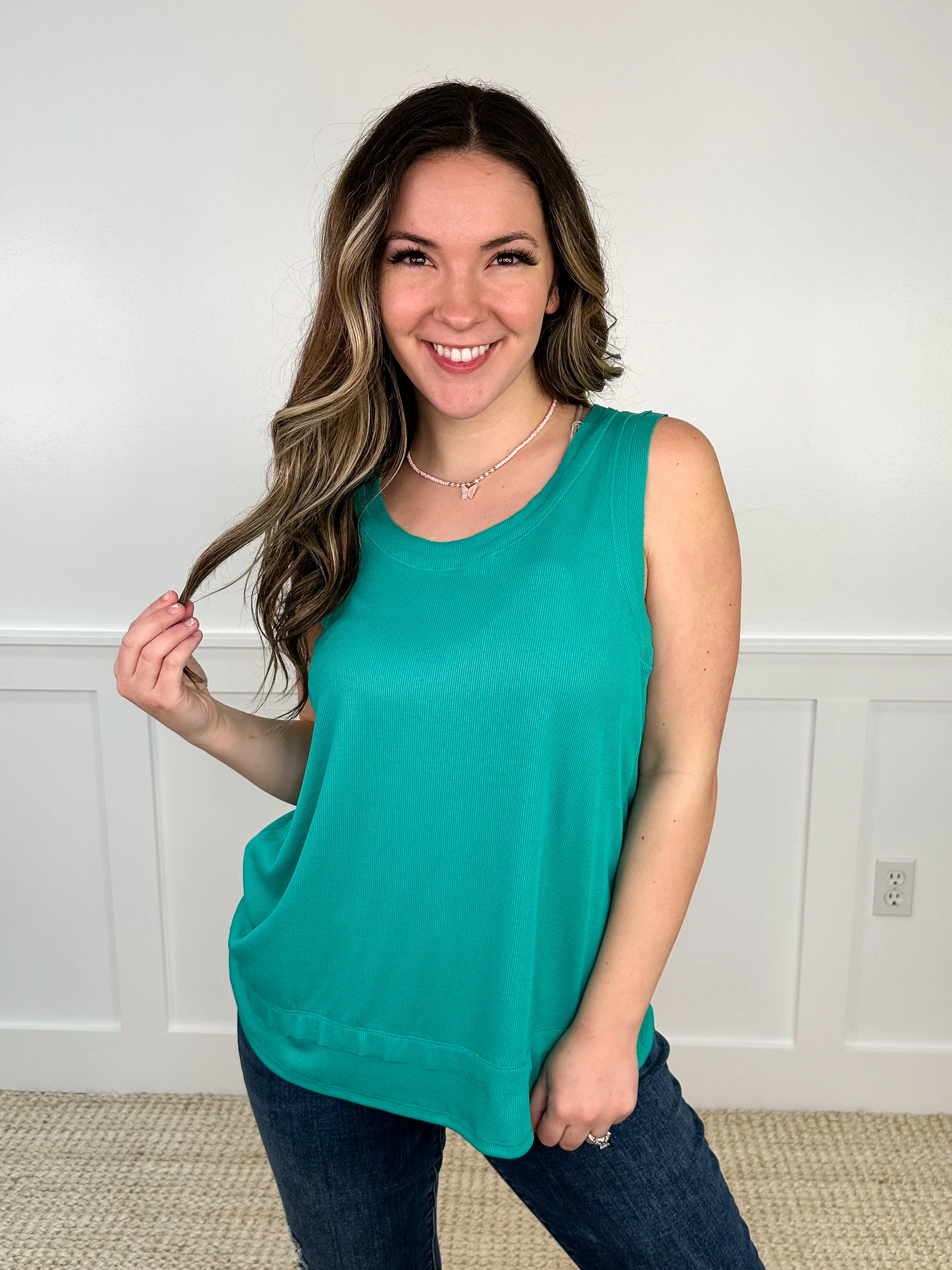 Direct Results Ribbed Avery Mae Tank Top - 8 colors! - Image 5