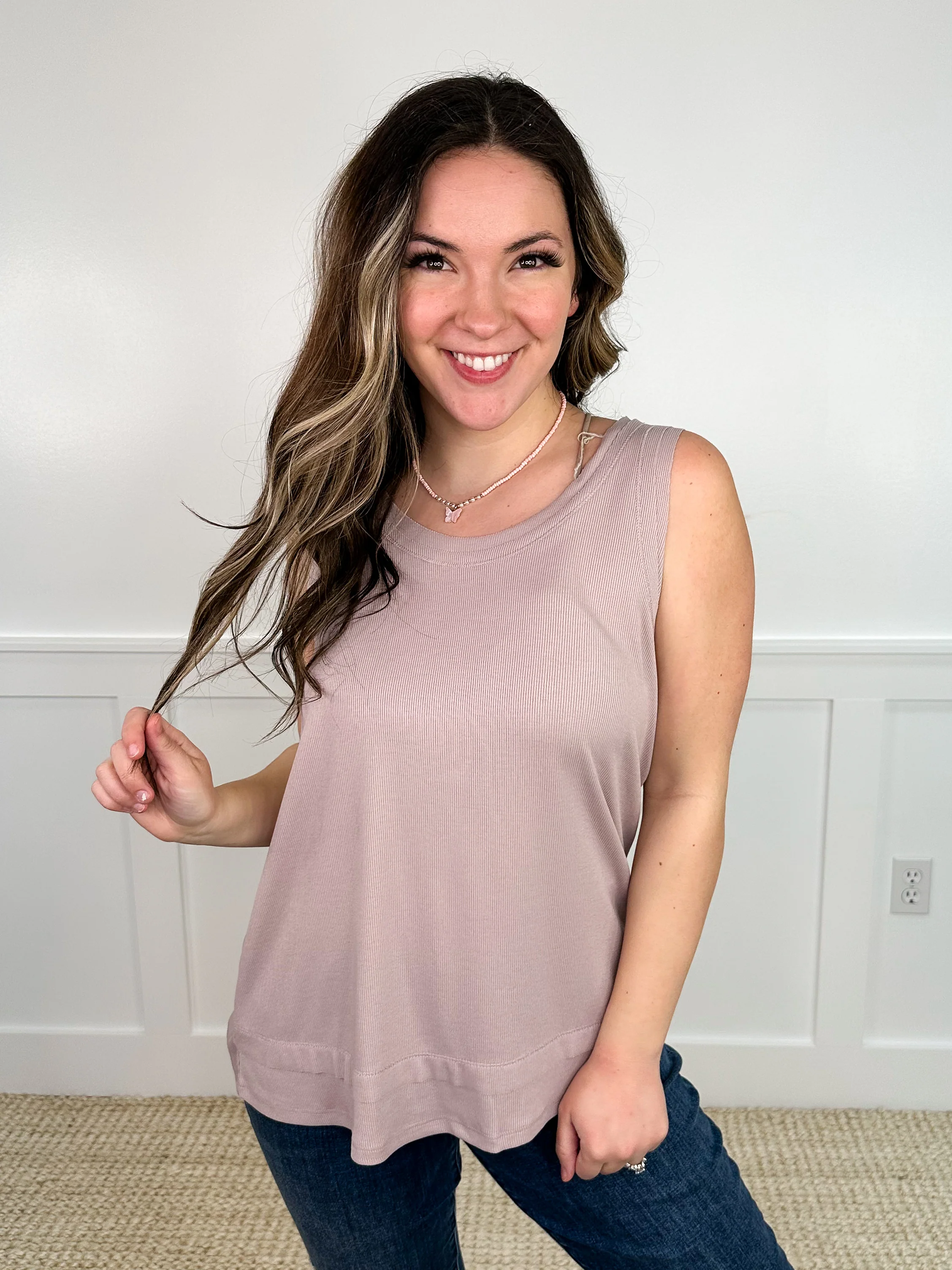 Direct Results Ribbed Avery Mae Tank Top - 8 colors! - Image 7