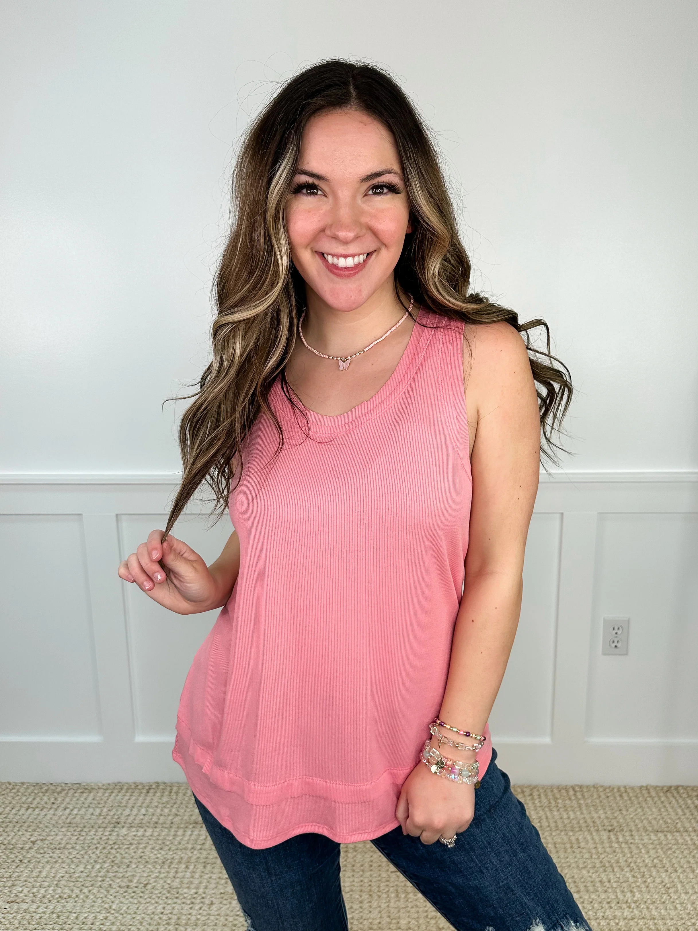 Direct Results Ribbed Avery Mae Tank Top - 8 colors! - Image 9