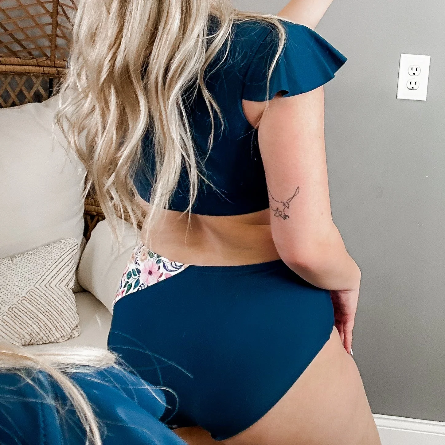 Flutter Feelings Swim Top - 2 colors! - Image 3