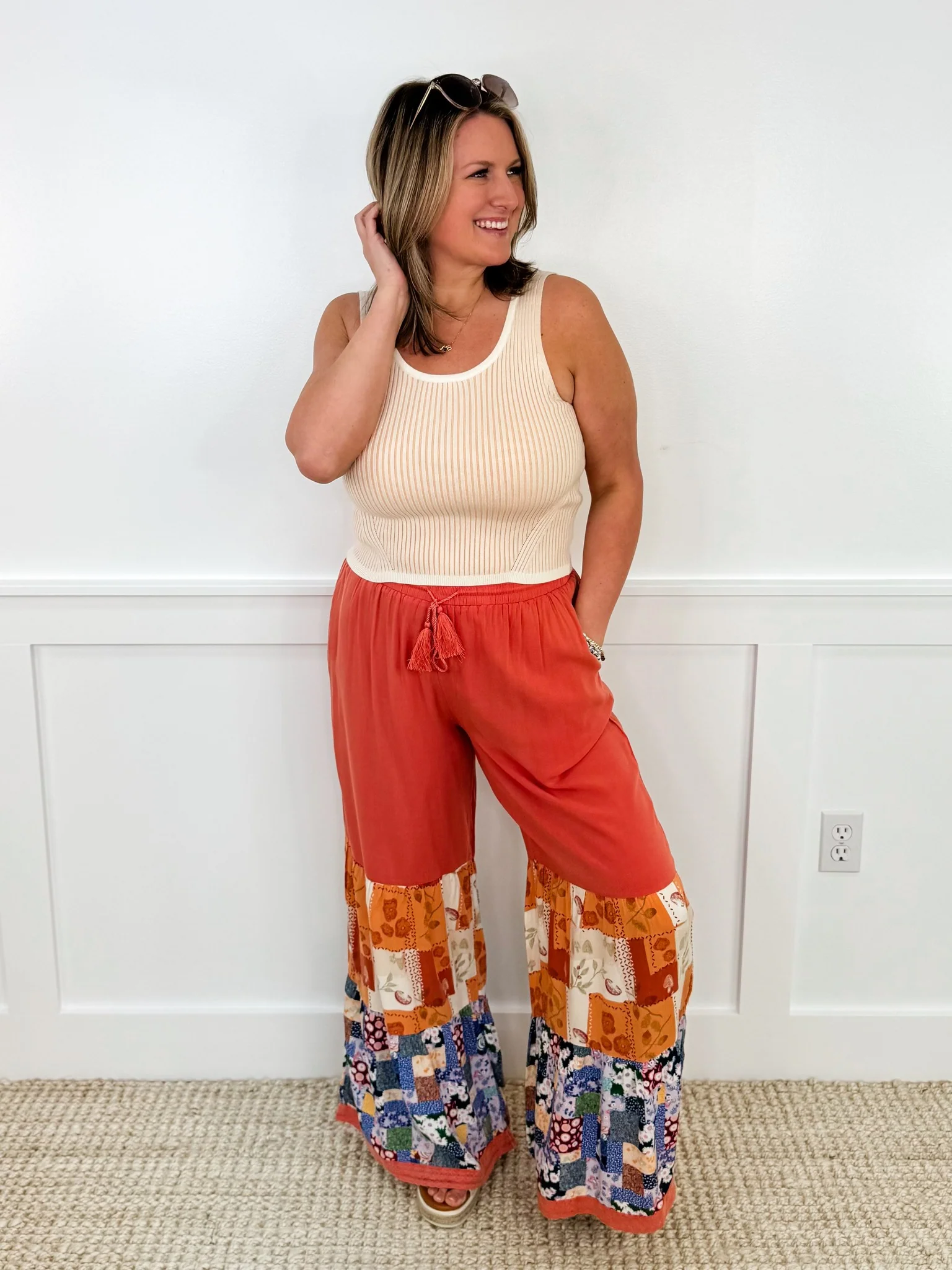 Hem & Thread Walking in Ribbed Tank Top - 3 colors! - Image 8