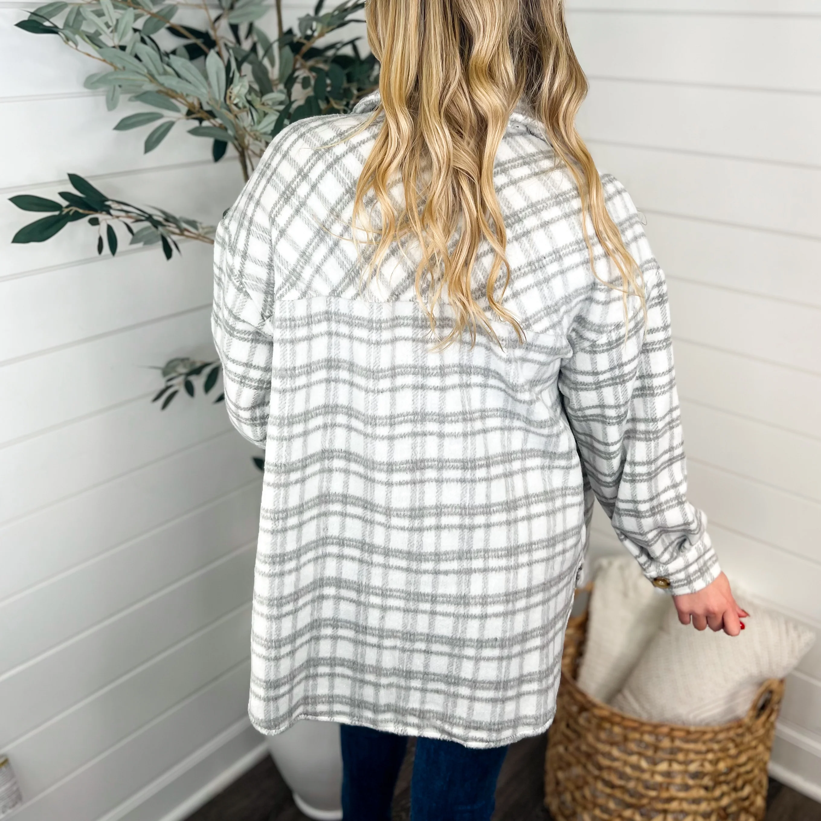 Making You Fall Flannel Long Sleeve Avery Mae Jacket - 4 colors! - Image 6