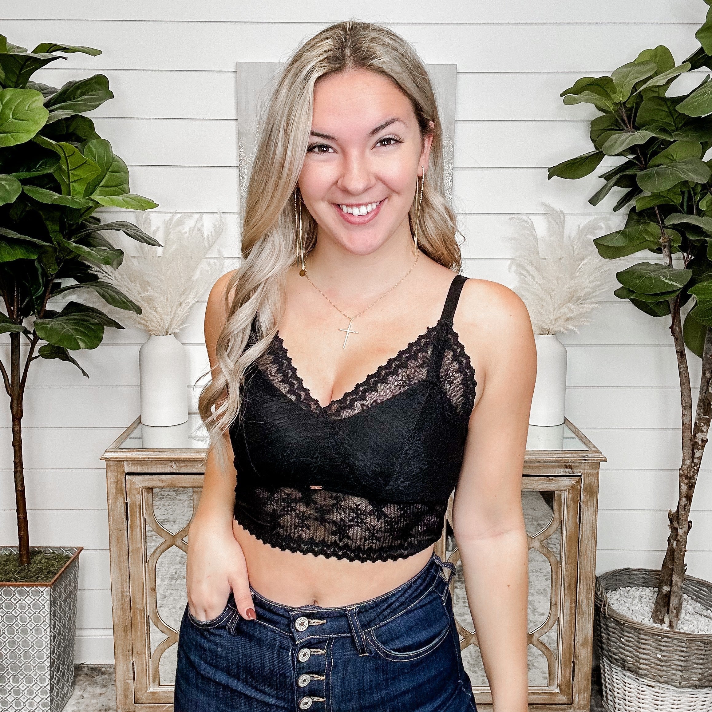 Night Sky Lace Avery Mae Bralette - 3 colors! - Image 6