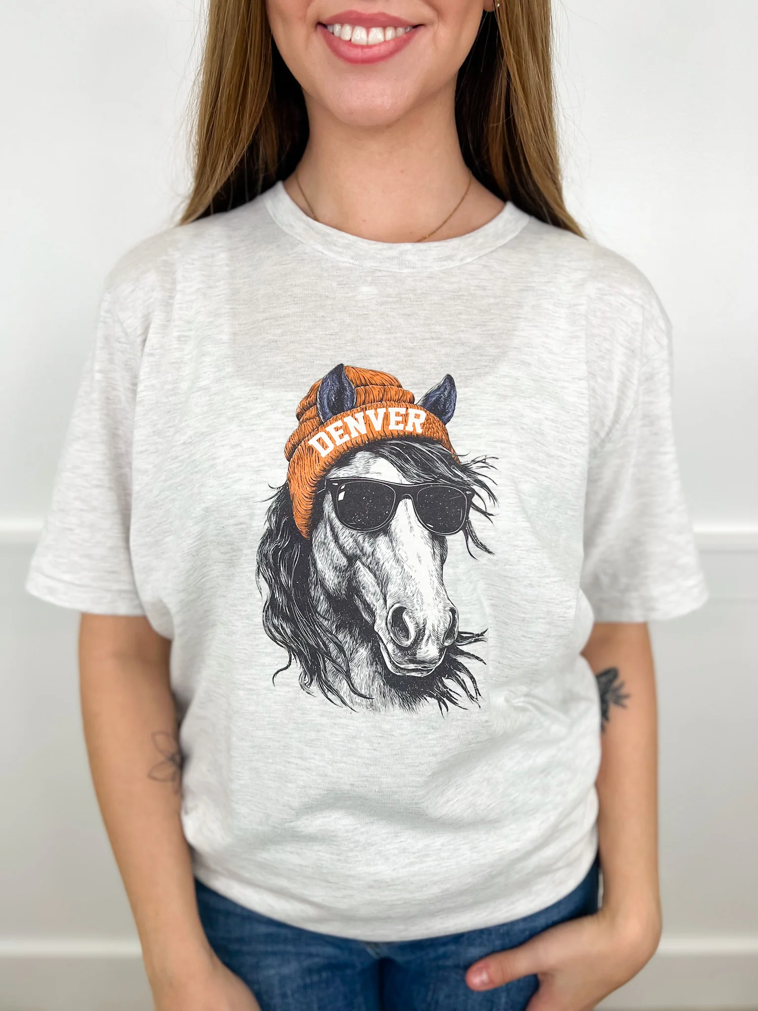 Game Day Gear Cotton Blend Short Sleeve Grey Avery Mae Graphic Tee Shirt - Multiple Options (Bella+Canvas) - Image 11