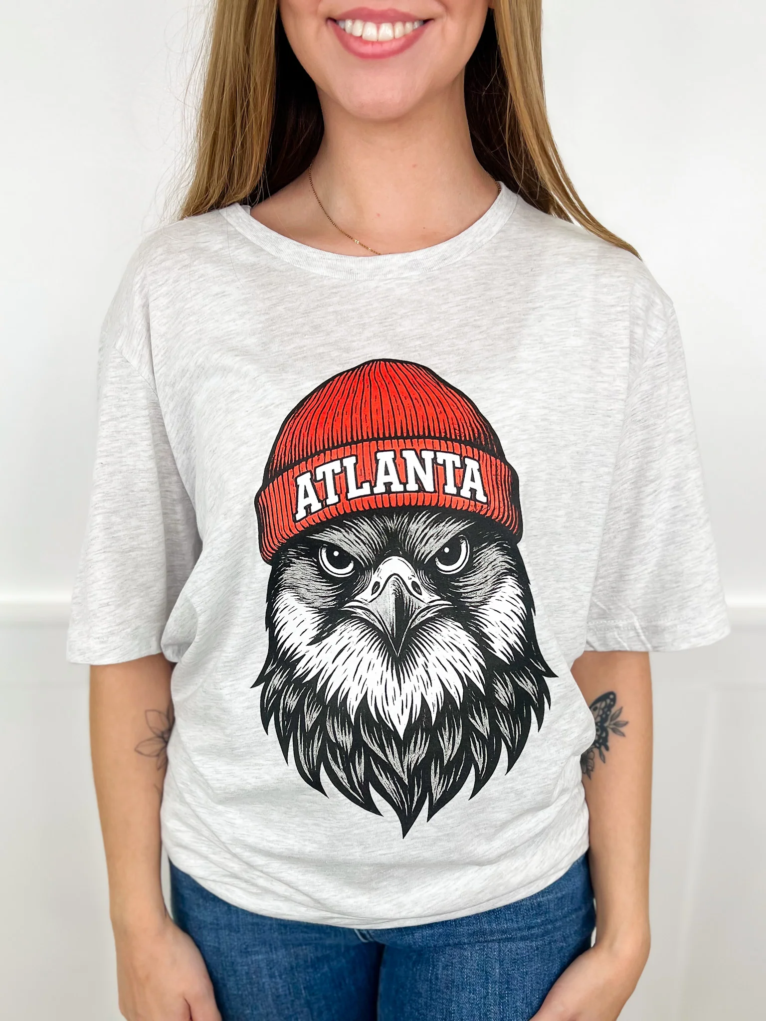 Game Day Gear Cotton Blend Short Sleeve Grey Avery Mae Graphic Tee Shirt - Multiple Options (Bella+Canvas) - Image 16