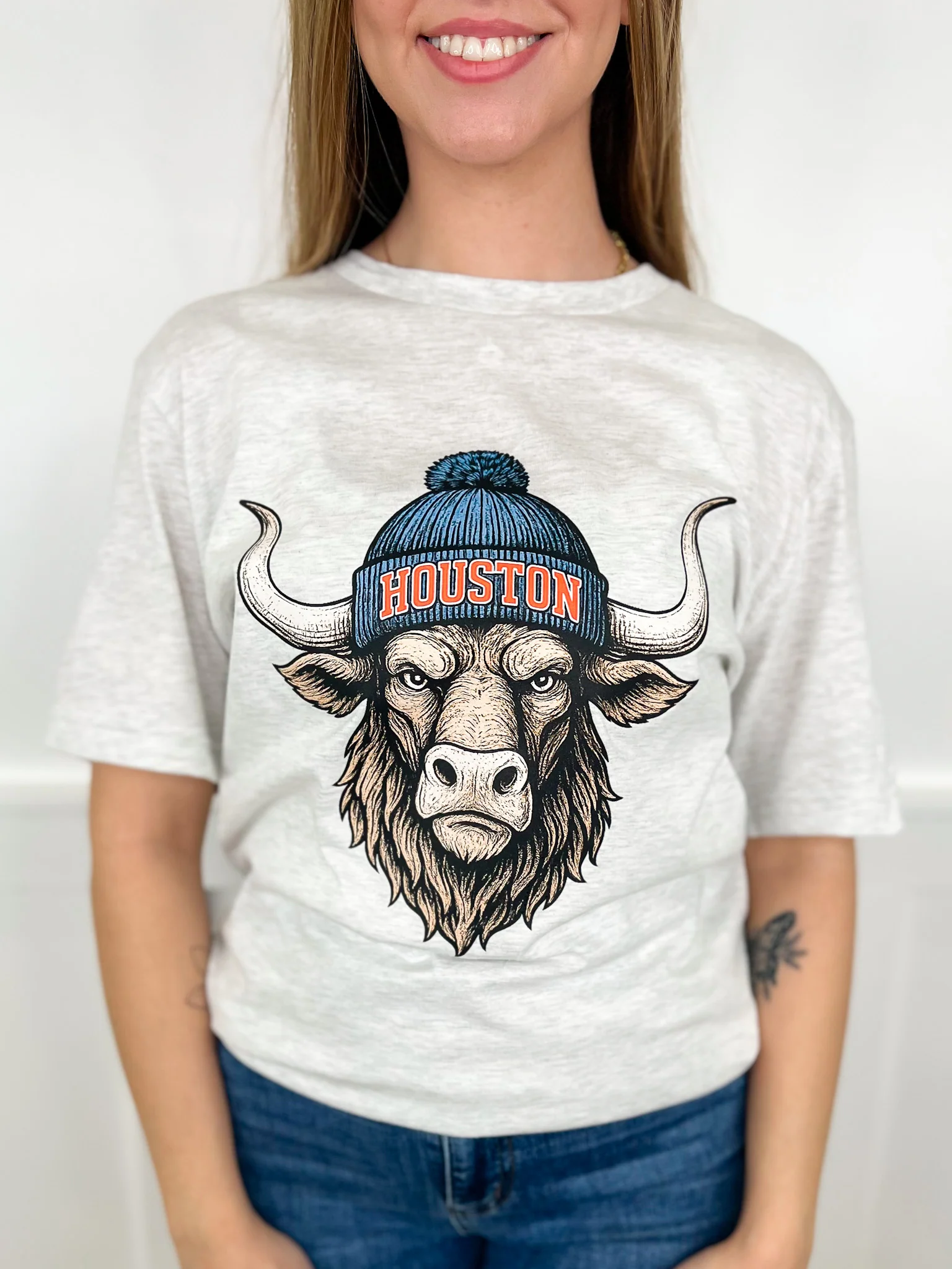 Game Day Gear Cotton Blend Short Sleeve Grey Avery Mae Graphic Tee Shirt - Multiple Options (Bella+Canvas) - Image 18