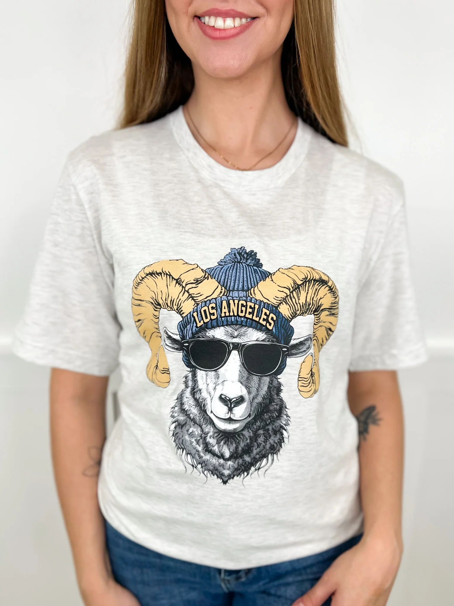 Game Day Gear Cotton Blend Short Sleeve Grey Avery Mae Graphic Tee Shirt - Multiple Options (Bella+Canvas) - Image 9