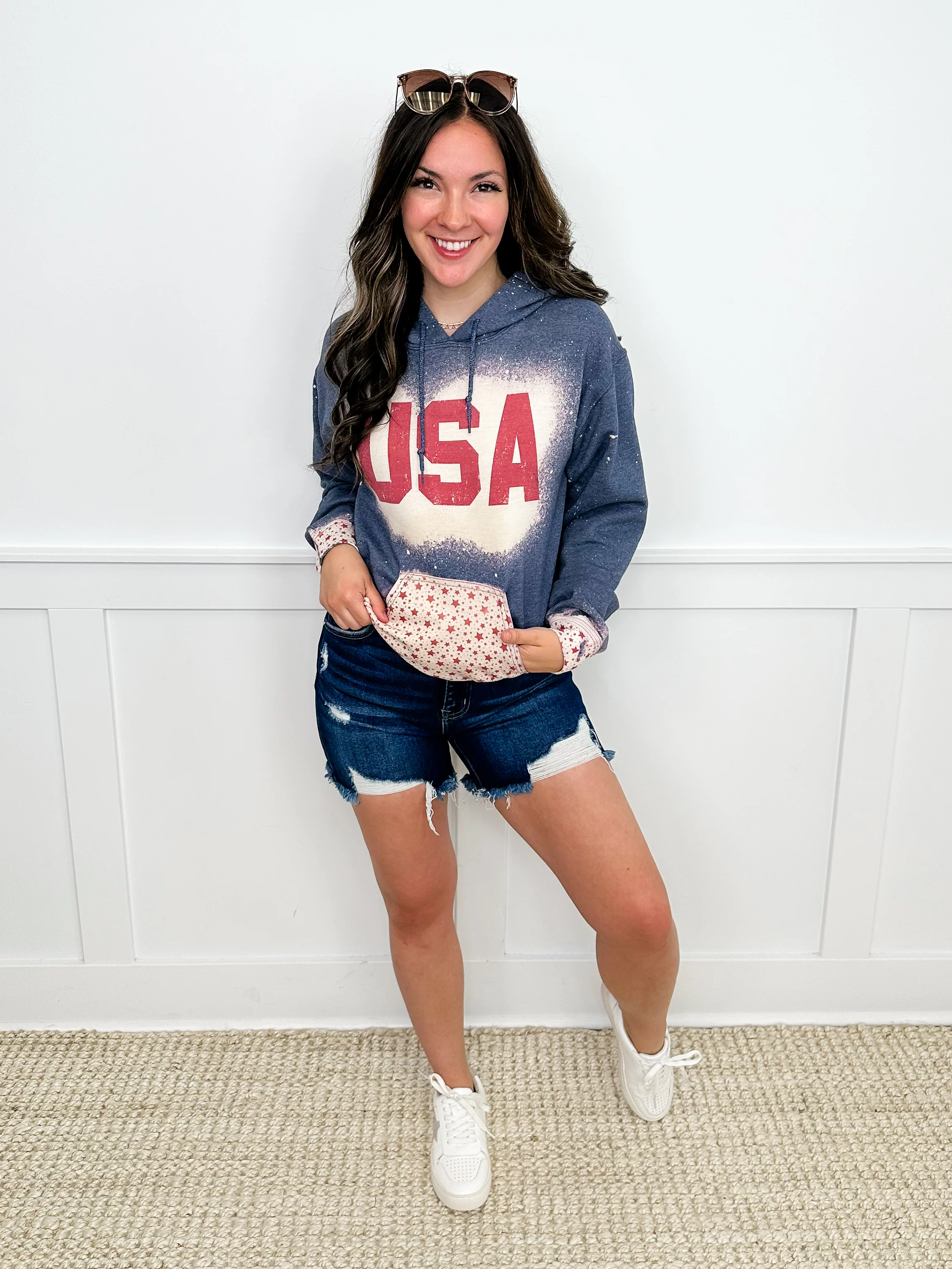 Party in the U.S.A. Avery Mae Hoodie Sweatshirt - 2 colors! - Image 4