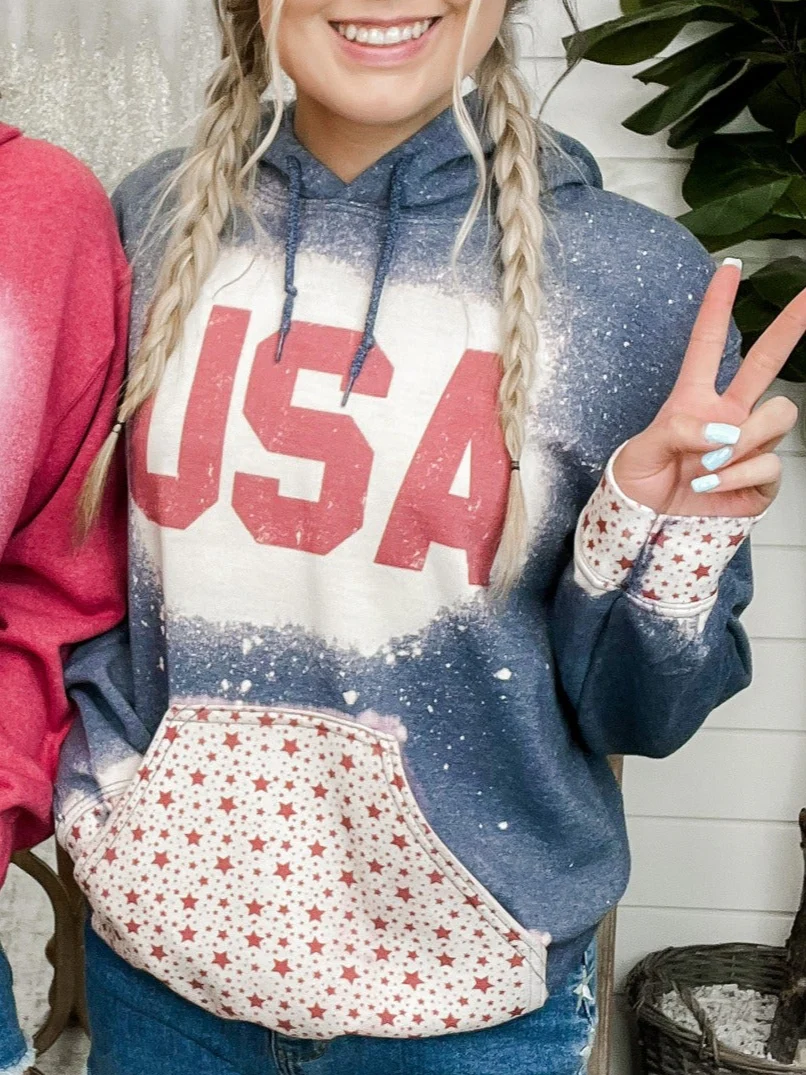 Party in the U.S.A. Avery Mae Hoodie Sweatshirt - 2 colors! - Image 5