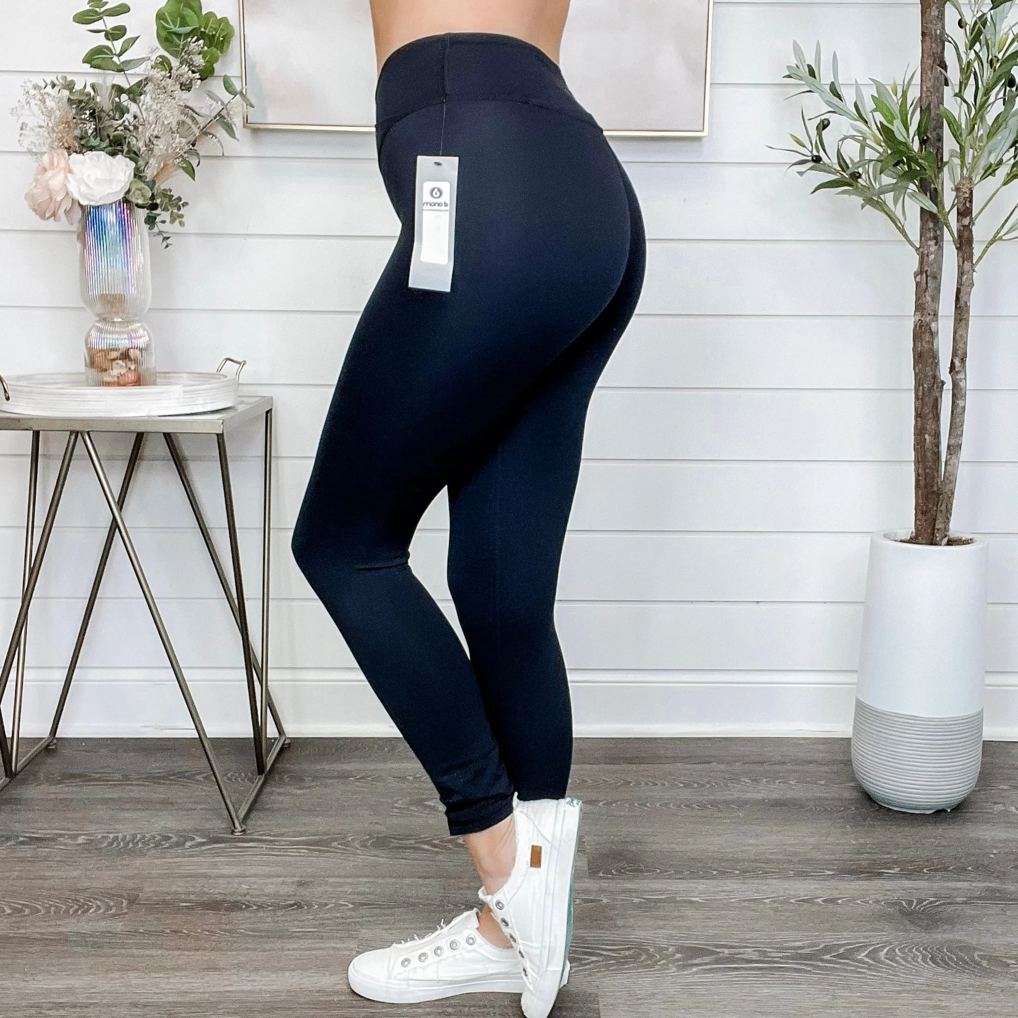 Mono B Sleek Feeling High-Rise Leggings - 3 colors! - Image 5