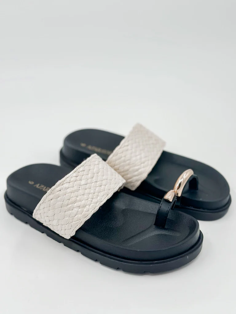 Sunset Walk Faux Leather Sandals - Multiple Colors - Image 3