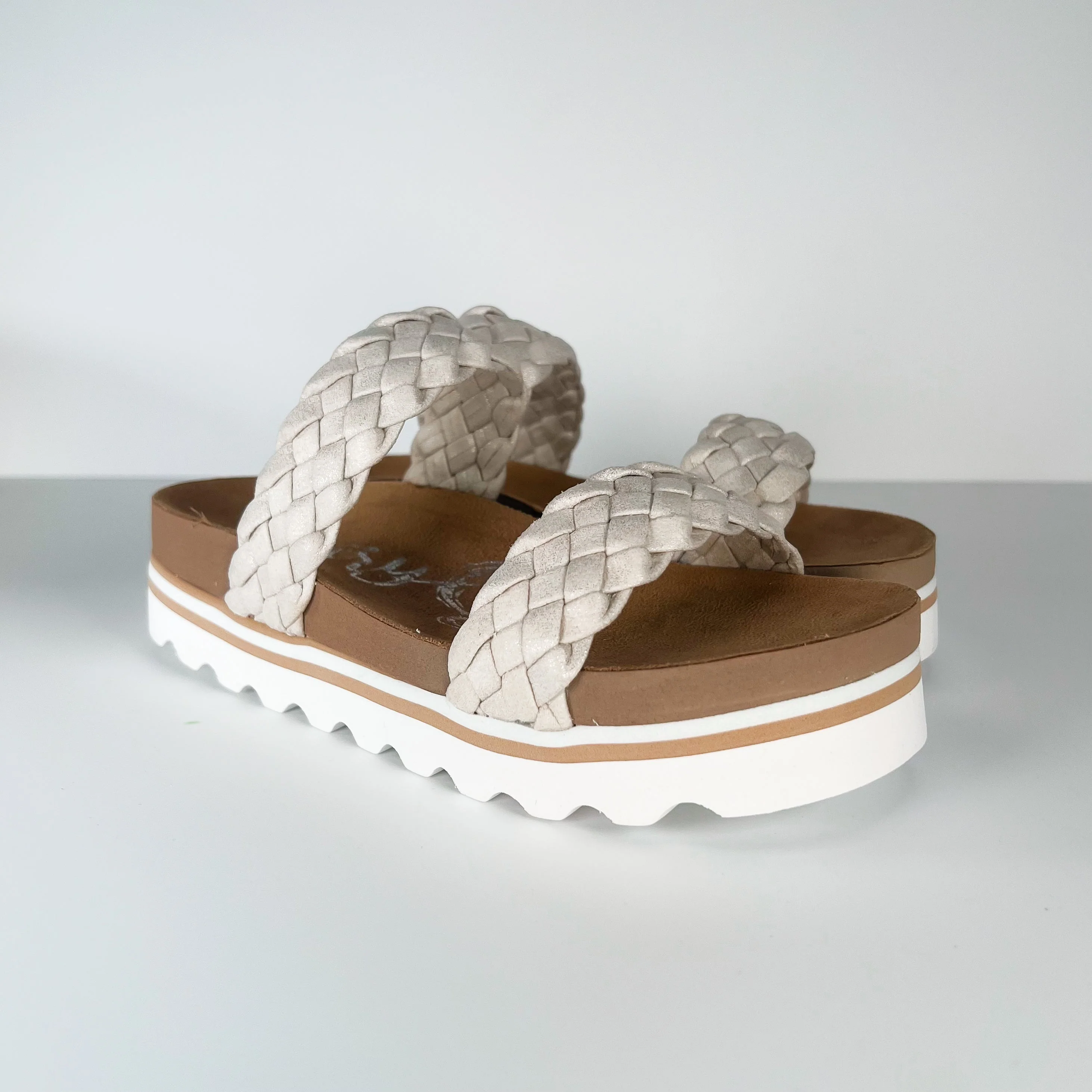 Very G Million Miles Faux Leather Platform Sandals - 2 colors! - Image 3