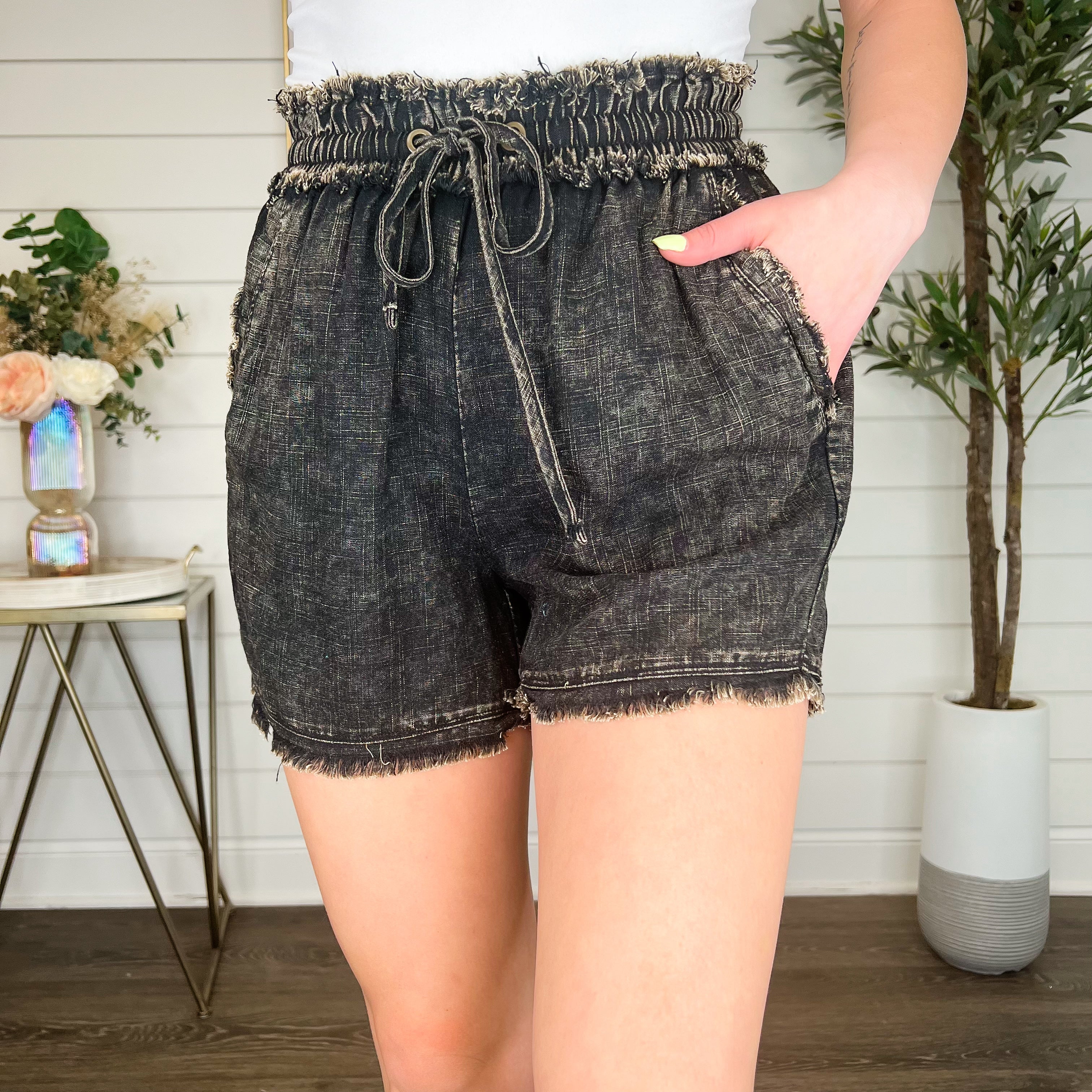 Zenana Should've Been There High-Rise Shorts - 4 colors! - Image 3